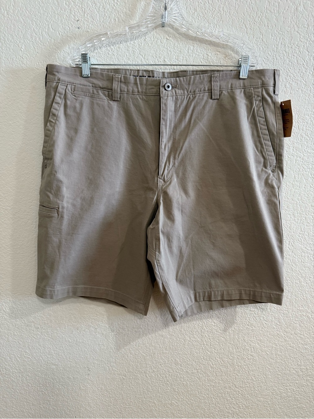 Duluth Trading Co Flex Ballroom Khaki Shorts Size 40